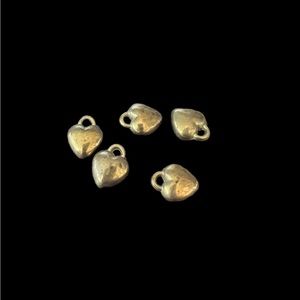 #1042 Heart and Paris Charms.